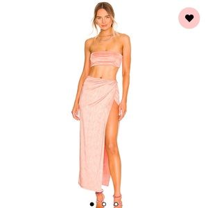 Revolve superdown xs skirt set